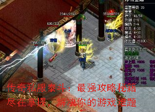 传奇私服泰斗:最强攻略秘籍尽在掌握,解决你的游戏难题 传奇私服泰斗:最强攻略秘籍尽在掌握,解决你的游戏难题