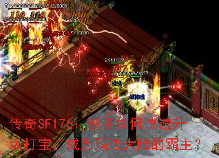 传奇SF176:新手如何快速升级打宝,成为玛法大陆的霸主? 传奇SF176:新手如何快速升级打宝,成为玛法大陆的霸主?
