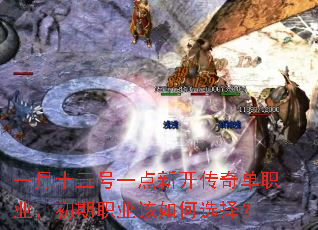 一月十三号一点新开传奇单职业,初期职业该如何选择? 一月十三号一点新开传奇单职业,初期职业该如何选择?