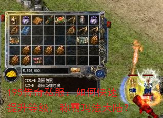 195传奇私服:如何快速提升等级,称霸玛法大陆? 195传奇私服:如何快速提升等级,称霸玛法大陆?