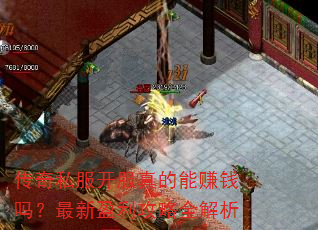 传奇私服开服真的能赚钱吗?最新盈利攻略全解析 传奇私服开服真的能赚钱吗?最新盈利攻略全解析