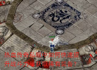 ��Ѫ����˽������ο�������ս�������ȡϡ��װ����