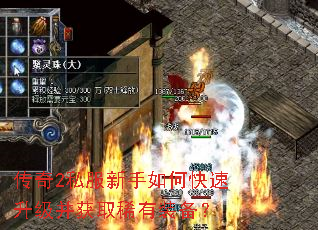传奇2私服新手如何快速升级并获取稀有装备? 传奇2私服新手如何快速升级并获取稀有装备?