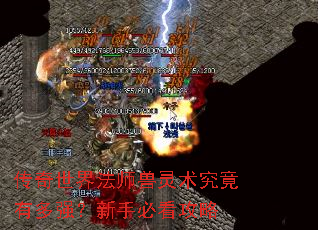 传奇世界法师兽灵术究竟有多强?新手必看攻略 传奇世界法师兽灵术究竟有多强?新手必看攻略