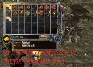 道士如何通过技能组合在传奇游戏中快速提升实力? 道士如何通过技能组合在传奇游戏中快速提升实力?