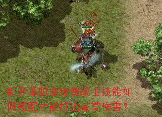 新开单职业传奇战士技能如何搭配才能打出最高伤害? 新开单职业传奇战士技能如何搭配才能打出最高伤害?