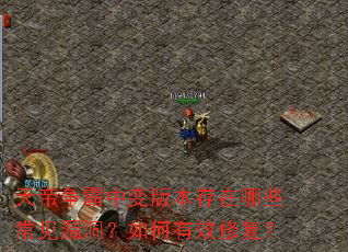 天帝争霸中变版本存在哪些常见漏洞?如何有效修复? 天帝争霸中变版本存在哪些常见漏洞?如何有效修复?