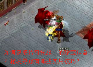 如何获取传奇私服中的珍宝神器?秘境寻踪有哪些实用技巧? 如何获取传奇私服中的珍宝神器?秘境寻踪有哪些实用技巧?