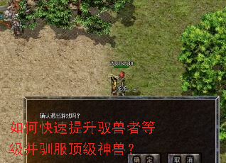如何快速提升驭兽者等级并驯服顶级神兽? 如何快速提升驭兽者等级并驯服顶级神兽?