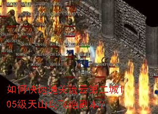 如何快速通关流云第二城105级天山鸟飞绝副本? 如何快速通关流云第二城105级天山鸟飞绝副本?