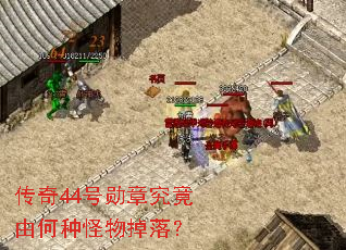 传奇44号勋章究竟由何种怪物掉落? 传奇44号勋章究竟由何种怪物掉落?