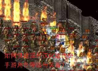 如何快速提升汉化版传奇手游角色等级与装备? 如何快速提升汉化版传奇手游角色等级与装备?