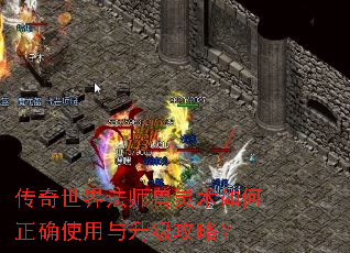 传奇世界法师兽灵术如何正确使用与升级攻略? 传奇世界法师兽灵术如何正确使用与升级攻略?