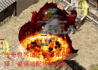 传奇世界道士技能如何选择?最强搭配攻略解析 传奇世界道士技能如何选择?最强搭配攻略解析