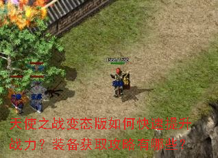 天使之战变态版如何快速提升战力?装备获取攻略有哪些? 天使之战变态版如何快速提升战力?装备获取攻略有哪些?