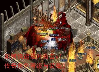 如何快速提升合击sf传奇角色等级与装备? 如何快速提升合击sf传奇角色等级与装备?