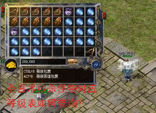 ʥ������ɱ�����Ӧ�ȼ�����β�ѯ��