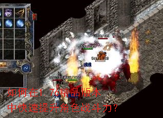 如何在1.76精品版本中快速提升角色战斗力? 如何在1.76精品版本中快速提升角色战斗力?